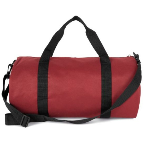 Gerecycleerde buisvormige tas met zak op de voorkant