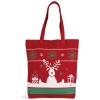 Shopper met kerstmotieven