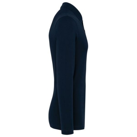 Supima® herenpolo lange mouwen