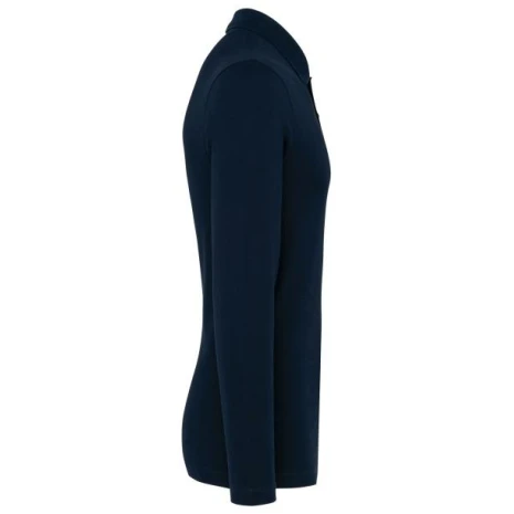 Supima® herenpolo lange mouwen