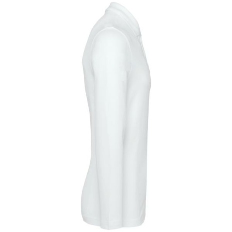 Supima® herenpolo lange mouwen