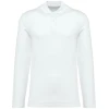 Supima® herenpolo lange mouwen