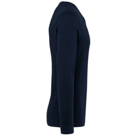 Supima® heren-T-shirt V-hals lange mouwen