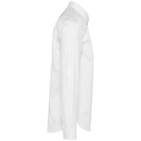 Herenoverhemd in popeline met lange mouwen