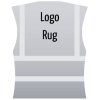 Veiligheidsvest logo Rug